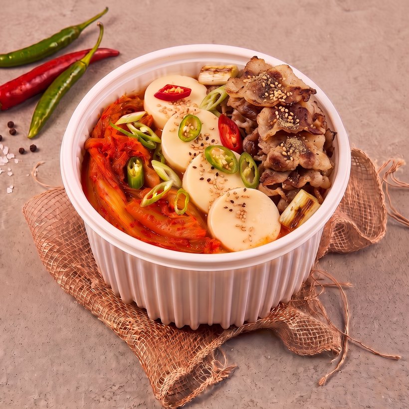 우삼겹 김치찜